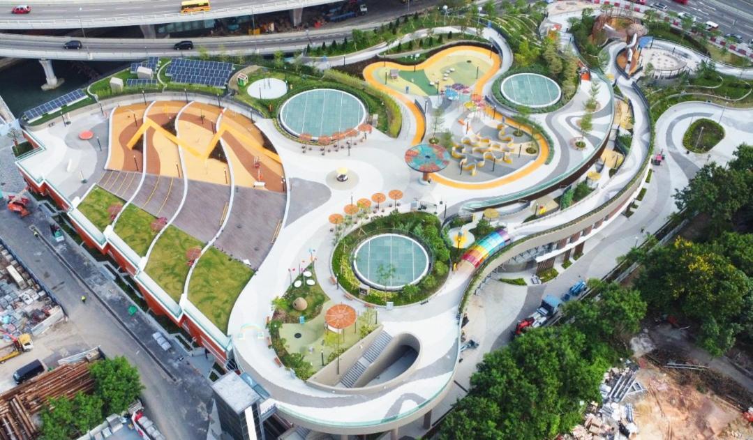 Hotel Dorsett Kwun Tong, Hongkong Exteriér fotografie